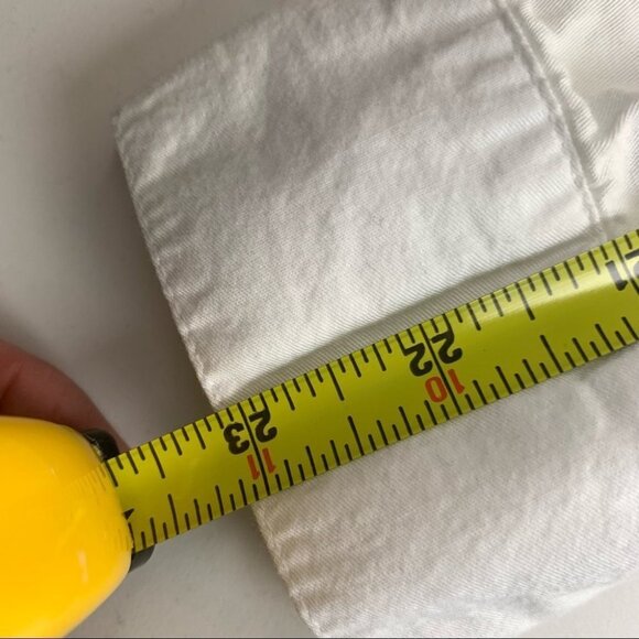 Democracy Western White Blouse  pearl snaps with shoulder studs - Picture 8 of 10